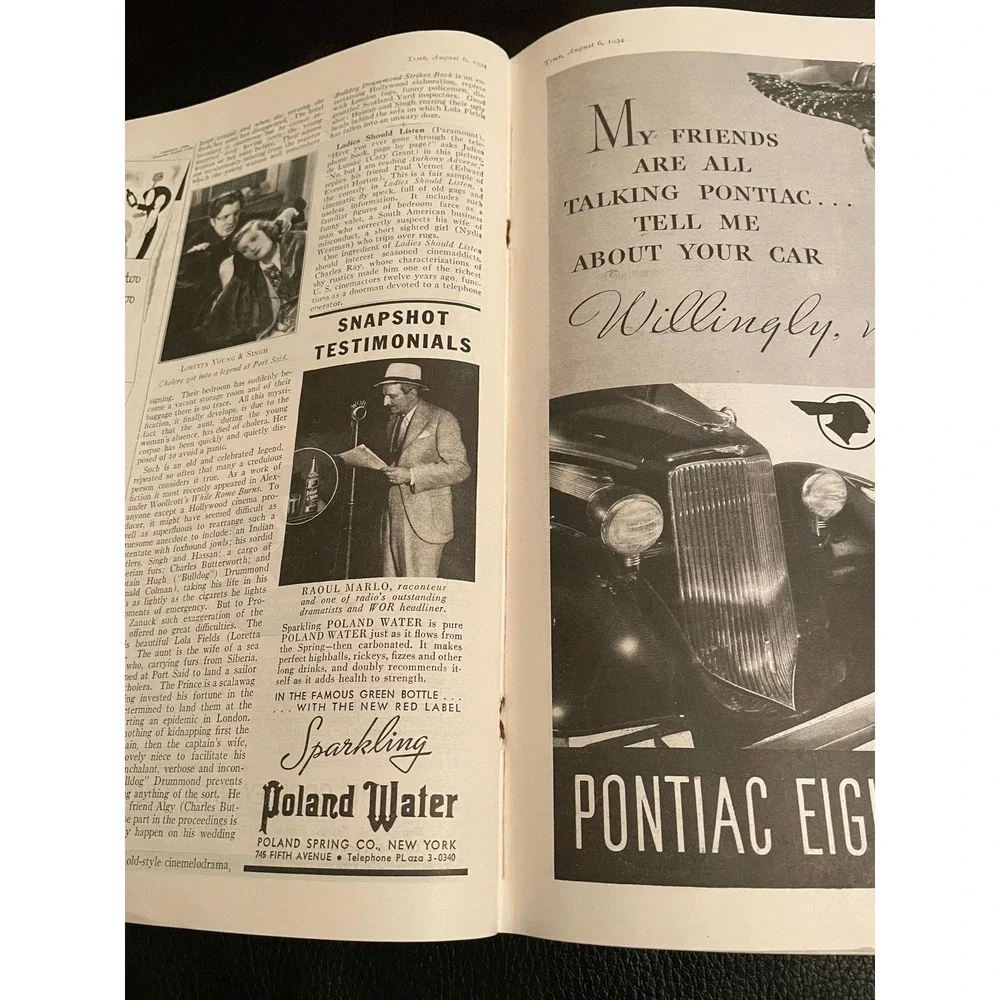Time Magazine August 6 1934 Vol XXIV Number 6 Economics Minister Hjalmar Schacht
